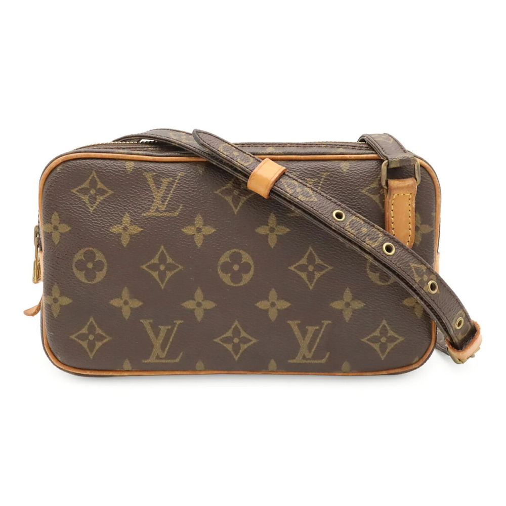 LOUIS VUITTON Louis Vuitton Monogram Marly Bandoulière Shoulder Bag Pochette ...